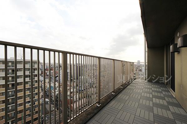 ライジングプレイス浅草弐番館 バルコニー