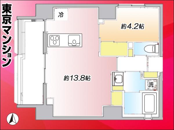 中古マンション 台東区元浅草４丁目3-6 銀座線田原町駅 7,250万円