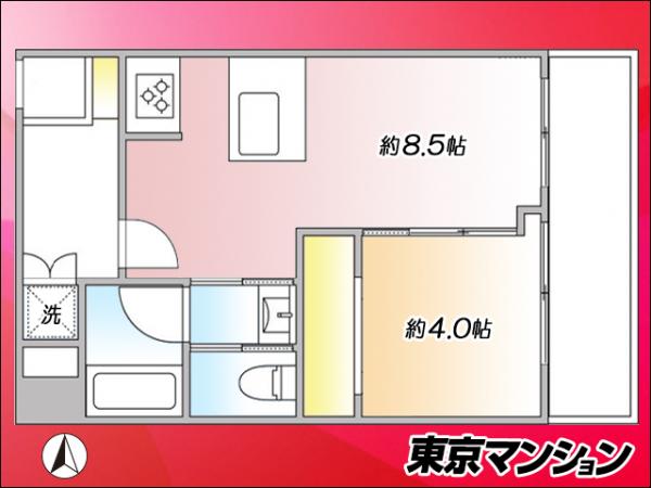 中古マンション 大田区蒲田５丁目49-10 JR京浜東北線蒲田駅 3,449万円