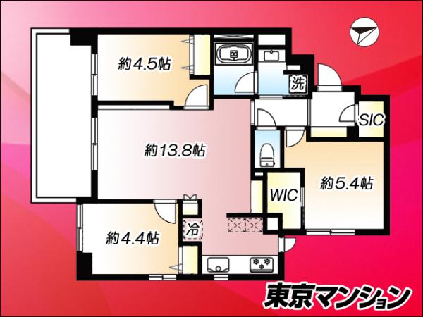 中古マンション 豊島区東池袋５丁目 有楽町線東池袋駅 1億2,480万円