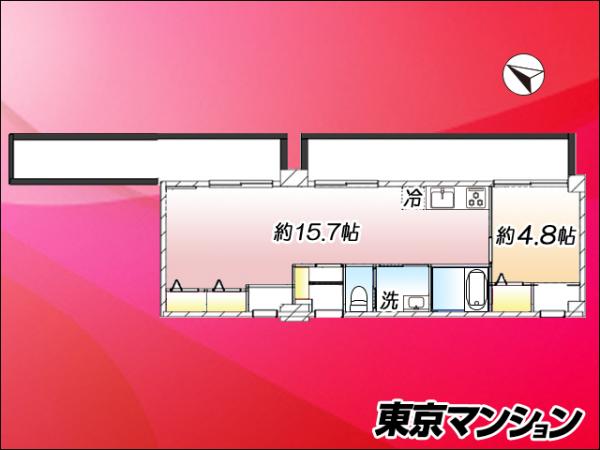 中古マンション 江戸川区北小岩２丁目5-6 JR中央・総武線小岩駅 2,790万円