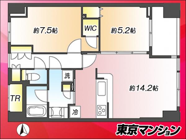 中古マンション 新宿区歌舞伎町２丁目4-14 都営大江戸線東新宿駅 1億1,200万円
