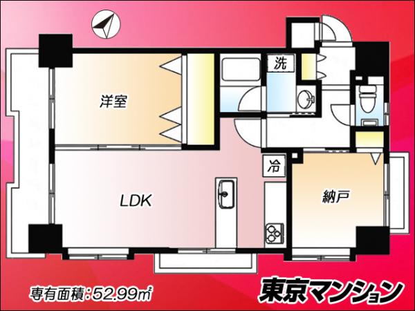 中古マンション 新宿区西早稲田３丁目31-6 東西線高田馬場駅 7,490万円