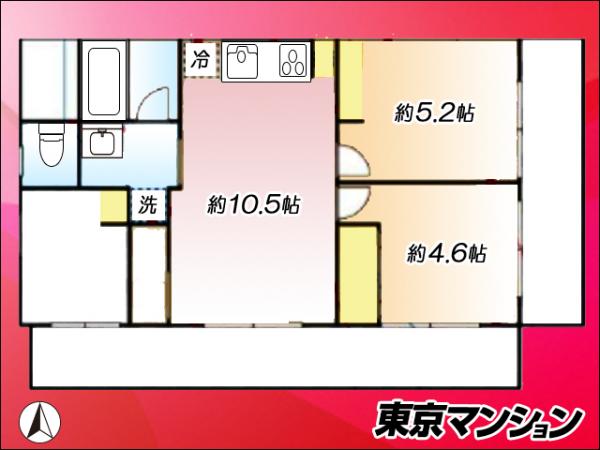 中古マンション 文京区目白台１丁目15-9 副都心線雑司が谷駅 5,130万円