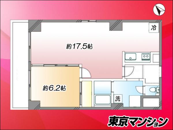 中古マンション 港区三田３丁目7-26 都営浅草線泉岳寺駅 6,480万円