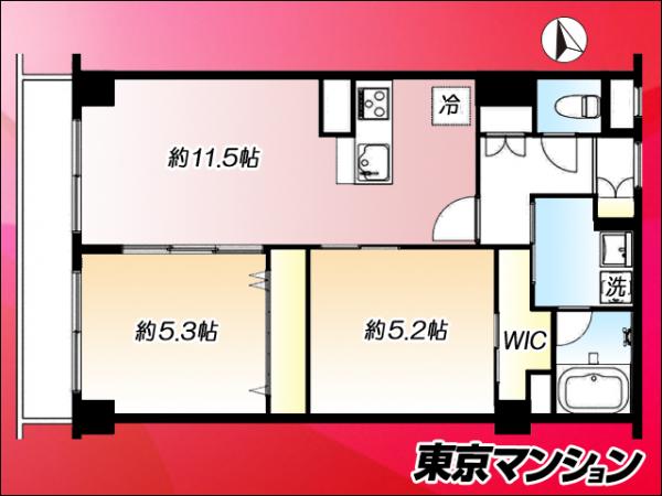 中古マンション 台東区今戸２丁目 つくばエクスプレス南千住駅 5,180万円