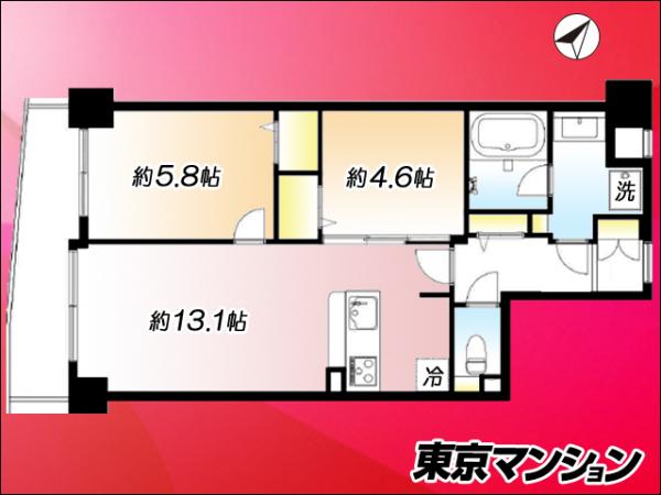 中古マンション 豊島区南長崎４丁目 西武池袋線東長崎駅 7,180万円