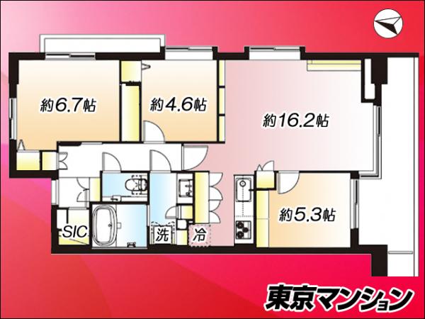 中古マンション 豊島区雑司が谷１丁目 有楽町線護国寺駅 1億3,800万円