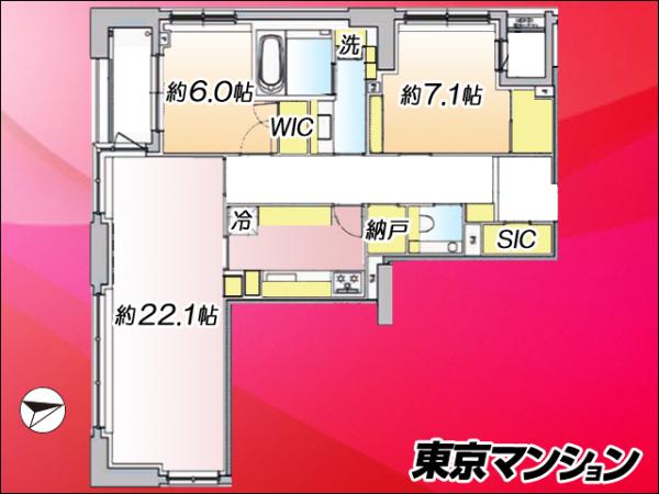 新築マンション 港区麻布台３丁目 都営大江戸線麻布十番駅 4億1,999万円