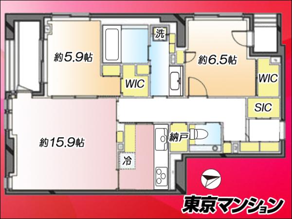新築マンション 港区麻布台３丁目 都営大江戸線麻布十番駅 2億9,900万円