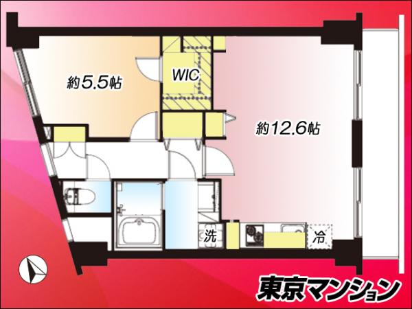 中古マンション 品川区北品川３丁目 京急本線新馬場駅 4,499万円