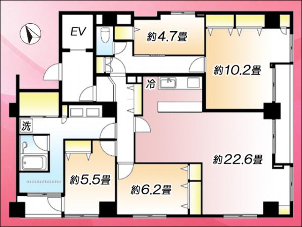 中古マンション 台東区下谷２丁目24-1 日比谷線入谷駅 8,298万円