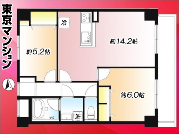 中古マンション 三鷹市下連雀４丁目 JR中央線三鷹駅 5,099万円