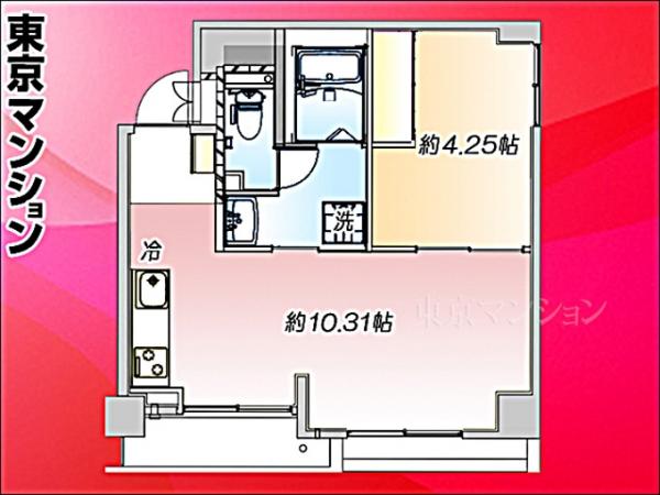 中古マンション 墨田区吾妻橋３丁目3-2-4 都営浅草線本所吾妻橋駅 3,300万円