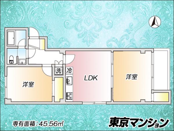 中古マンション 大田区北千束２丁目18-3 東急大井町線北千束駅 2,998万円