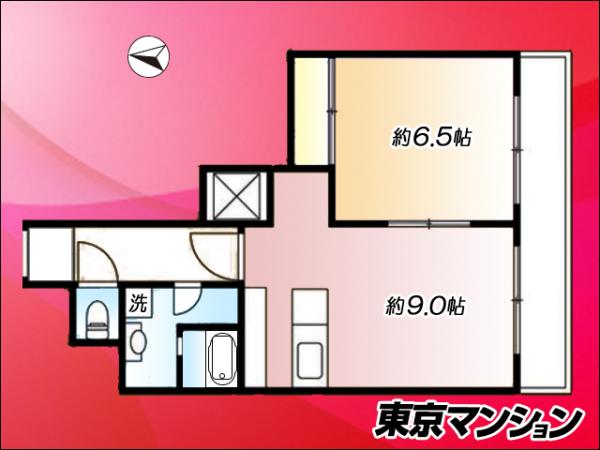 プレミスときわ台 間取り図