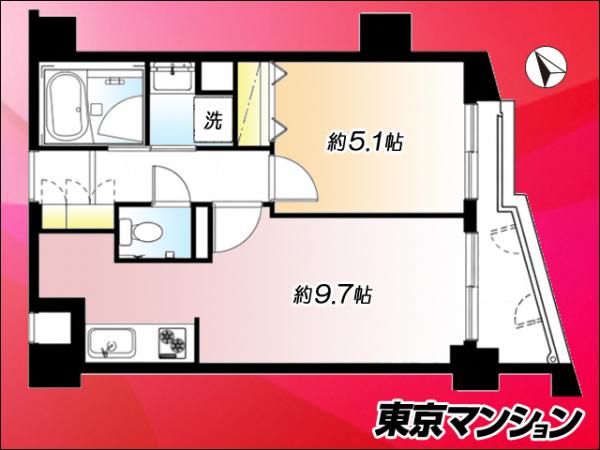 中古マンション 杉並区上荻３丁目24-17 JR中央線荻窪駅 4,580万円