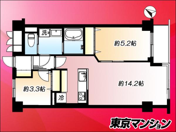 中古マンション 豊島区雑司が谷１丁目 副都心線雑司が谷駅 6,299万円