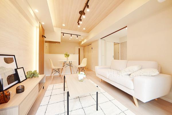五反田ダイヤモンドマンション リビング