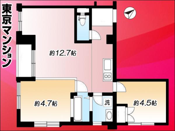 中古マンション 杉並区阿佐谷南３丁目 JR中央線荻窪駅 3,380万円