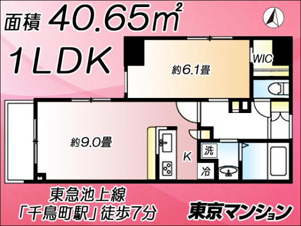 中古マンション 大田区千鳥２丁目12-5 東急多摩川線武蔵新田駅 4,490万円