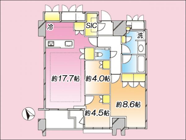 中古マンション 渋谷区渋谷３丁目3-10 JR山手線渋谷駅 3億8,000万円