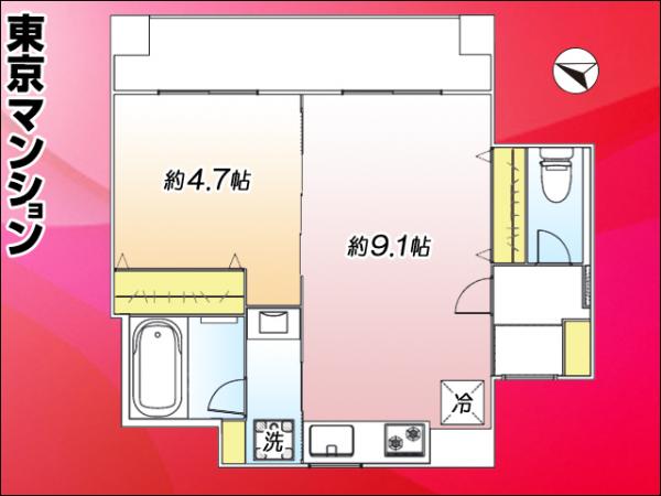 中古マンション 練馬区石神井町６丁目1-8 西武池袋線石神井公園駅 3,980万円