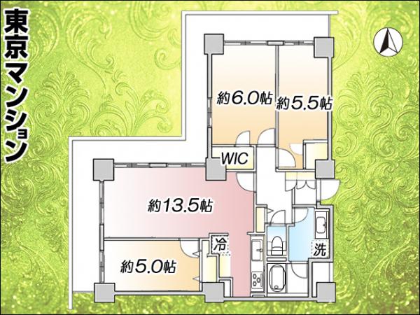 中古マンション 川口市川口３丁目2-1 JR京浜東北線川口駅 7,398万円