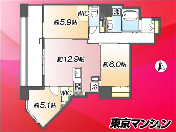 中古マンション 川口市栄町１丁目12-21 埼玉高速鉄道川口元郷駅 6,599万円