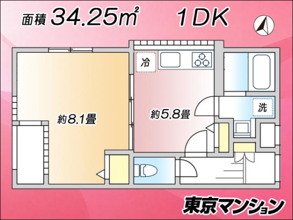 ビバリーホームズ西小山 間取り図