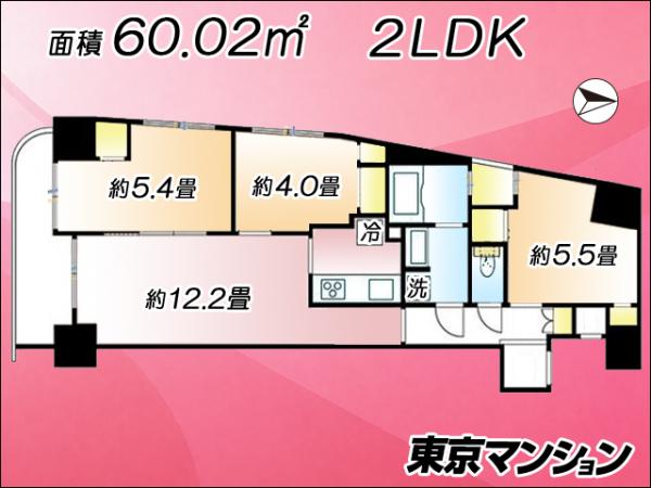 中古マンション 江東区亀戸３丁目47-17 JR中央・総武線亀戸駅 7,200万円