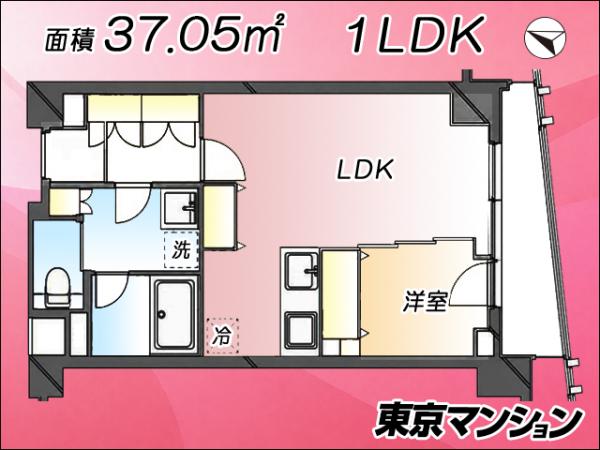 中古マンション 渋谷区代々木３丁目 小田急線参宮橋駅 7,598万円