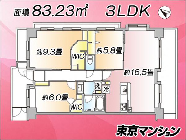 中古マンション 川口市元郷４丁目17-16 埼玉高速鉄道川口元郷駅 4,899万円
