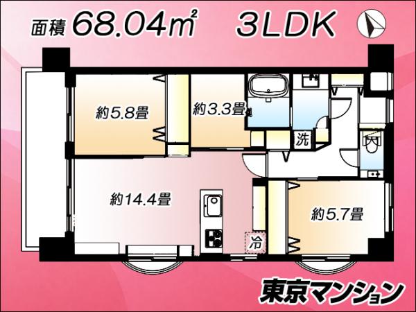 中古マンション 港区虎ノ門３丁目10-4 日比谷線神谷町駅 1億2,000万円