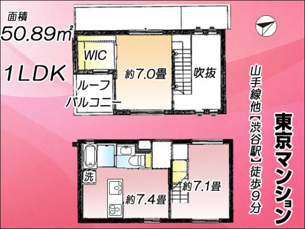 中古マンション 渋谷区東２丁目 JR山手線渋谷駅 9,998万円