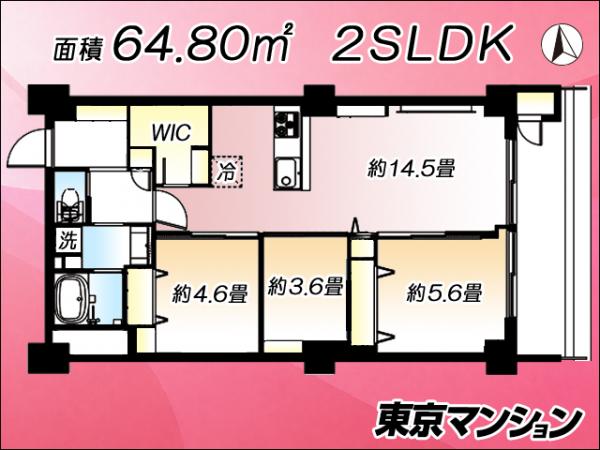 中古マンション 杉並区和泉２丁目5-44 京王線代田橋駅 4,499万円