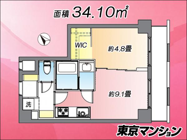 中古マンション 目黒区五本木２丁目54-6 東急東横線学芸大学駅 5,490万円