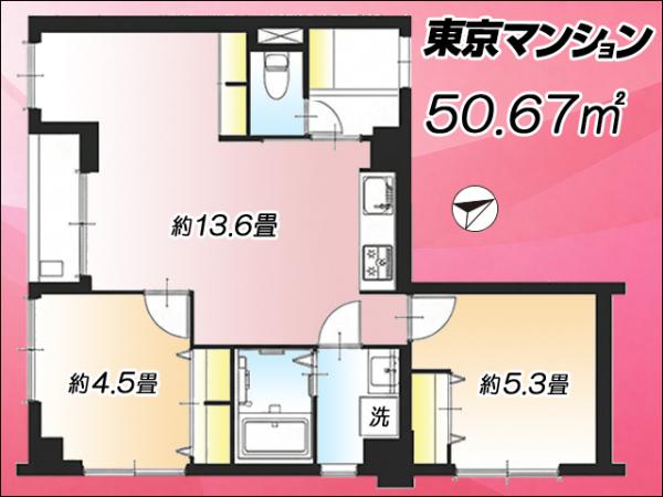 中古マンション 杉並区阿佐谷南３丁目 JR中央線荻窪駅 5,990万円
