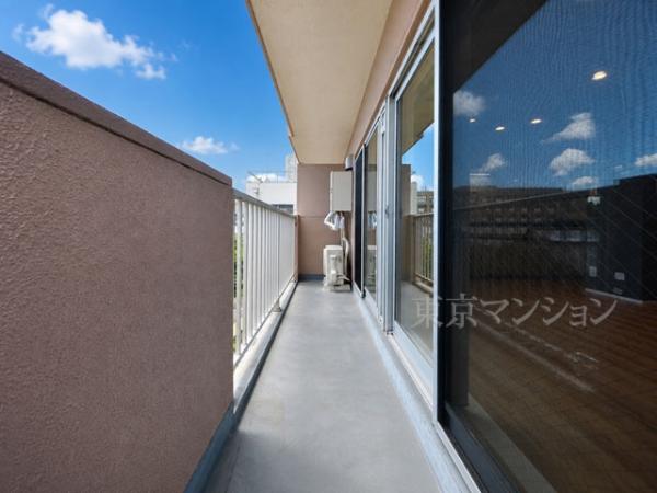 高輪台マンション バルコニー