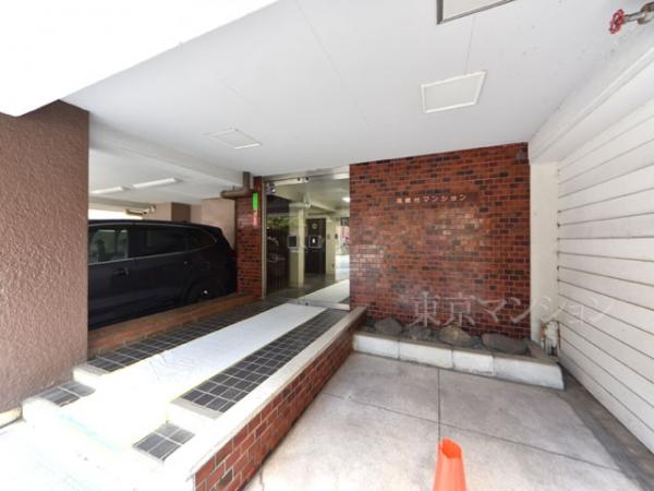 高輪台マンション エントランス（外）