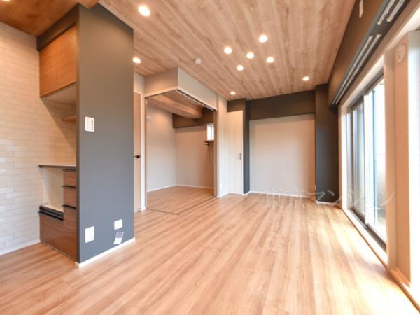 高輪台マンション リビング