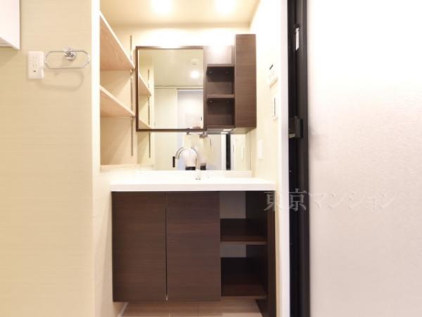 高輪台マンション 洗面化粧台
