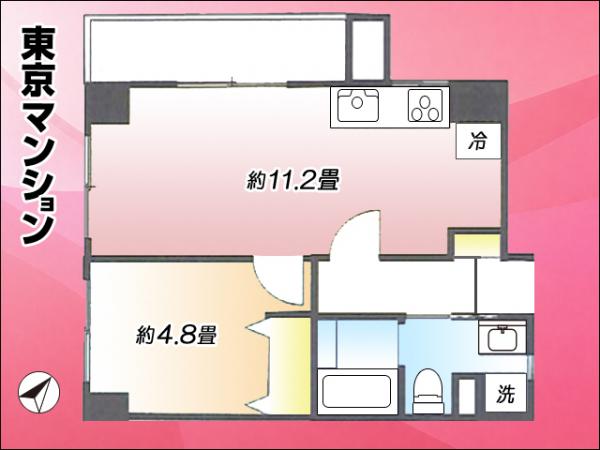 中古マンション 文京区根津２丁目 千代田線根津駅 3,980万円