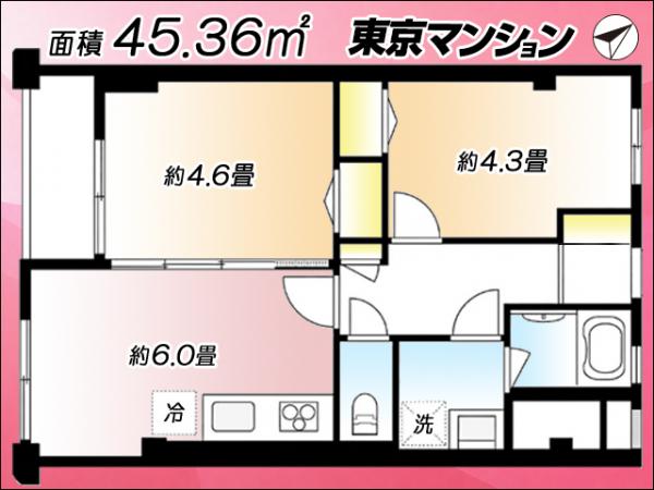 中古マンション 豊島区駒込４丁目 JR山手線駒込駅 3,580万円