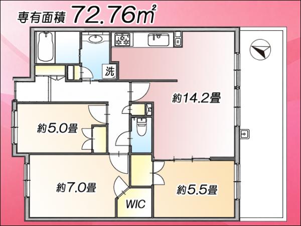 中古マンション 練馬区南田中１丁目20-10 西武新宿線井荻駅 6,780万円