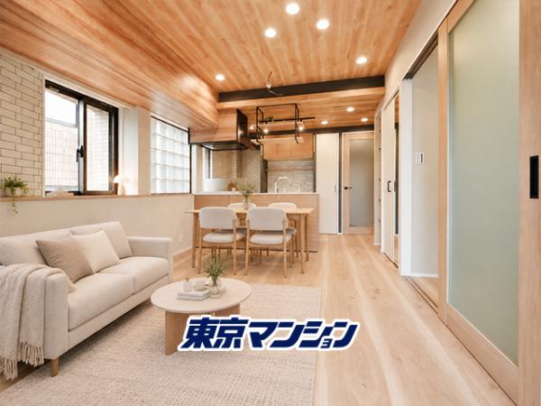 フリーディオ神楽坂 リビング