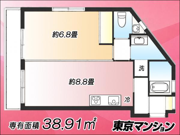 中古マンション 板橋区熊野町37-7 東武東上線大山駅 2,999万円