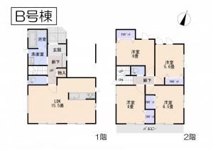 新築戸建 さいたま市南区内谷２丁目6 JR武蔵野線西浦和駅 41900000