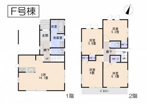 新築戸建 さいたま市南区内谷２丁目6 JR武蔵野線西浦和駅 42900000