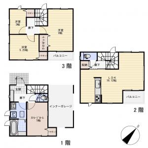 新築戸建 入間郡三芳町大字藤久保640-17 東武東上線みずほ台駅 33800000